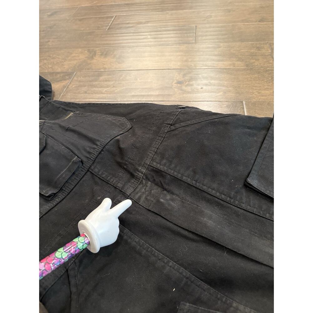 Men's Black Overalls - Picture 13 of 15